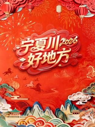 宁夏卫视春节联欢晚会2026海报